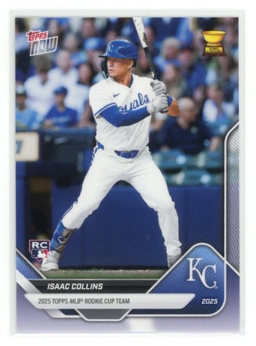 2025 Topps Now RC6 Isaac Collins