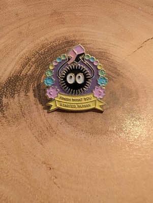 Studio Ghibli harte Emaille Pin, Soot Sprite Spirited Away Anime Geschenk