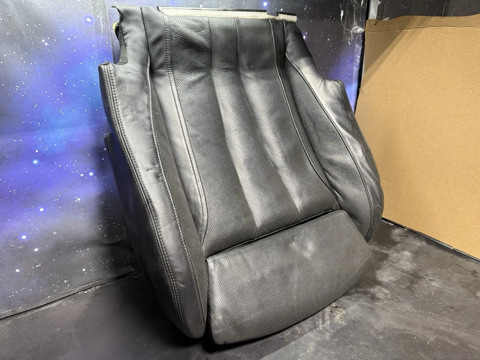 BMW F06 F12 F13 640 650 Front Left Driver Sport Seat Cushion Black Leather OEM - Image 3 of 4