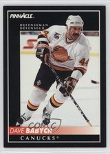 1992-93 Pinnacle Canadian Dave Babych #201 0a4