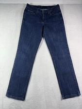 Levi's Jeans Women's Size 8S 29x30 Mid Rise Skinny Dark Wash Blue Denim