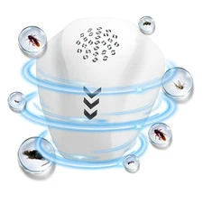 Electronic Ultrasonic Rodent Repellent Pest Repeller Mouse Mice Rat (white)