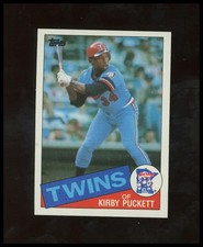 1985 Topps #536 Kirby Puckett Rookie Baseball Card