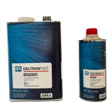 Ppg Clearcoat Deltron 1 Gallon Dcu2021 1 Qt Dcx61 Free Shipping 1 Kit.