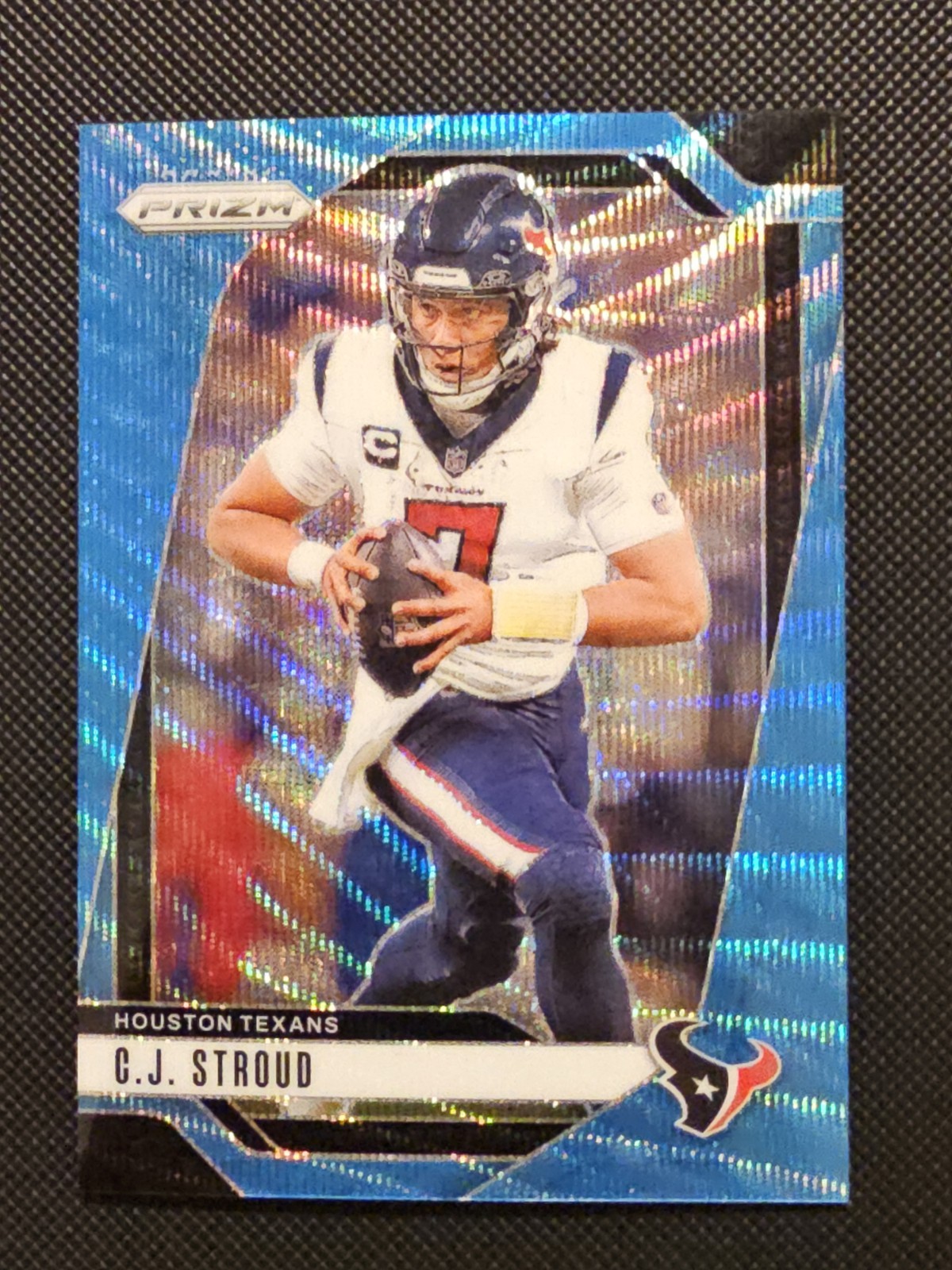 2024 Panini Prizm - C.J. Stroud #111 Blue Wave Prizm /230