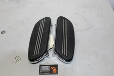 86-23 Harley Touring OEM Streamline Black And Chrome Floorboard Set