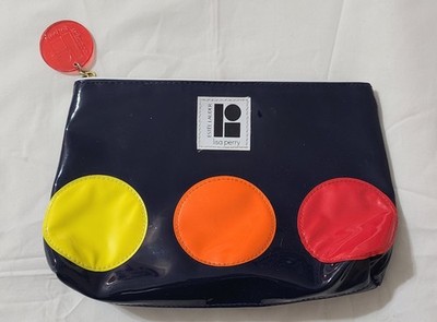 Este Lauder X Lisa Perry Makeup Cosmetics Bag Womens Sz Small 8.5x6 Travel Pouch