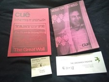 LEONARD ROSSITER &times;2 = TARTUFFE  1977/ SEMI DETACHED  1979    @ GREENWICH + TIX