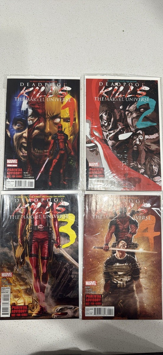 洋書 Deadpool Kills The Marvel Universe #1-4 Deadpool Kills the Marvel Universe #1-4 (Marvel Comics