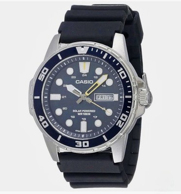  NEW  Casio Tough Solar Men's Watch Day/Date Indicator MTP-S110-2AVCF NIB