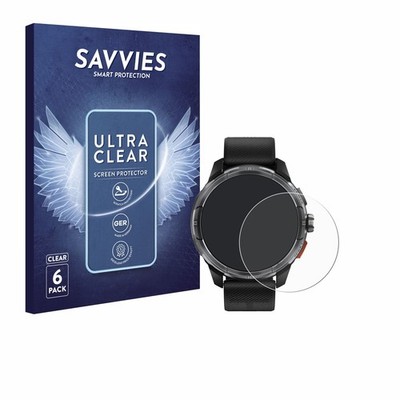 6x Schutzfolie für Haylou Solar Ultra Display Schutz Folie