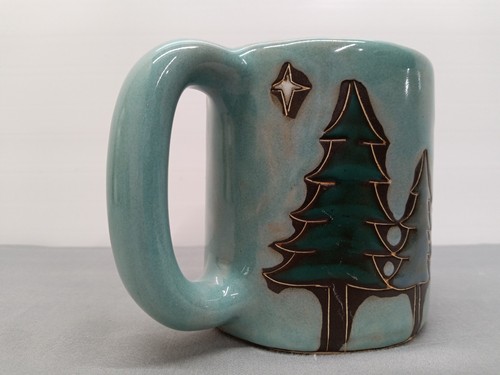 Tazza da caffè oversize in gres MARA Natale pino stelle - Messico - Foto 4 di 13