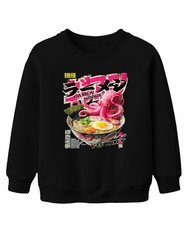 Ramen Junkie Japan Octopus Anime Manga Food Noodles Kids Sweatshirt Jumper