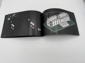 LEGO Architecture The White House 21006 Instruction Guide Manual Only