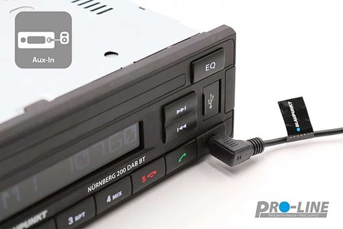 Blaupunkt USB DAB MP3 Bluetooth Autoradio für Mercedes A-Klasse M-Klasse Vaneo V - Bild 6 von 9