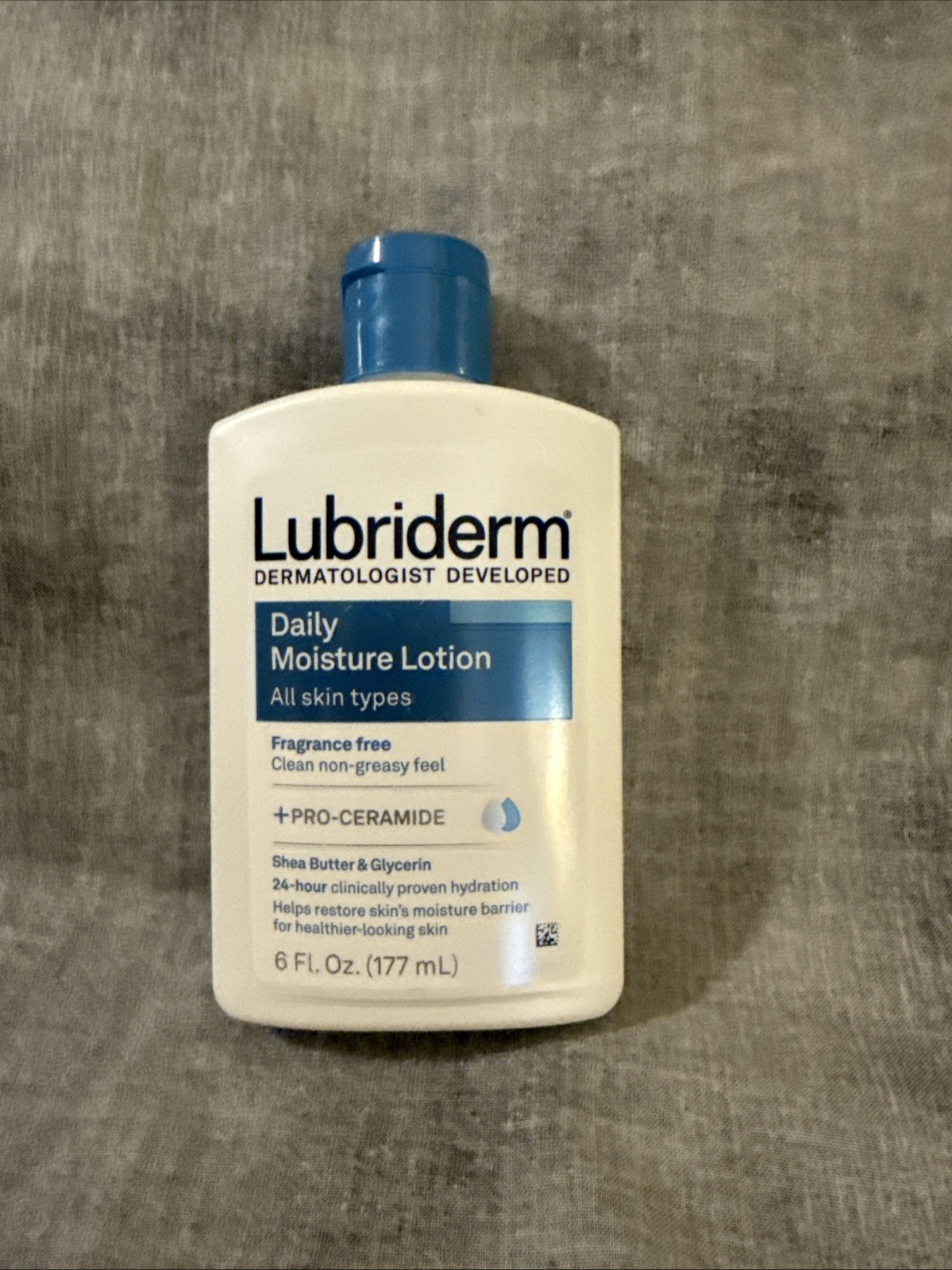 Lubriderm Daily Moisture Lotion, Fragrance Free, 6 fl oz