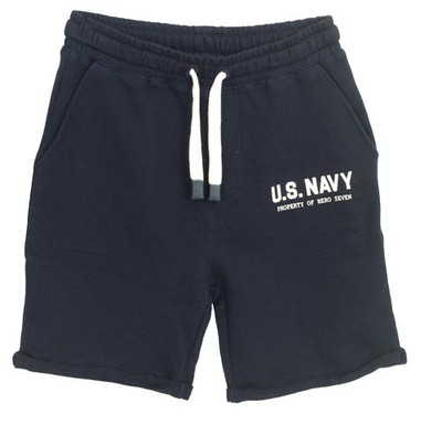 US Navy by Hero Seven Herren Bermuda Jogging Shorts Jersey Navy Gr. M