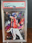 Topps 2024 Finest Bo Nix Common Black Refractor  08/25 MINT PSA9