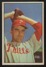 1953 Bowman Color Curt Simmons #64 NM