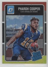 2016 Donruss Optic Rated Rookie Red & Yellow Pharoh Cooper #191 fm0