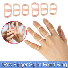 5PCS Oval Finger Splints Trigger Finger Kit for Size 2,3,4,5,6,7,8,9,10,11,12,14