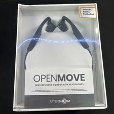 AfterShokz OpenMove Wireless Bone Conduction Open-Ear Headphones