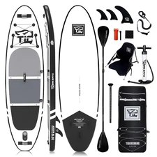 Stand Up Paddle Boards 10'6" x 32" x 6" with Premium SUP Board Accessories, I...