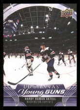 2023-24 Upper Deck UD Canvas #C383 Hardy Haman Aktell Young Guns