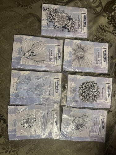 Huge Lot 30+ Unmounted Rubber Stamps Bundle Mixed Lot Crafts Cards Journal - Picture 7 of 7