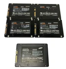 LOT of 5 Samsung 860/840 EVO 500GB SATA III SSD 2.5" Internal MZ-76E500 MZ7TE500
