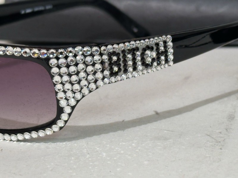 Vintage Elton John “BITCH” sunglasses new never worn. Orig. Caesars Palace bag.