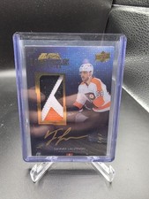 Tanner Lacynski Black Lustrous Rookie Patch Auto  1/1 ! 2021-22 Spx