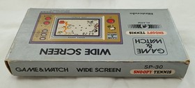 Nintendo Game ＆ Watch Snoopy Tennis Boxed Japan NOS