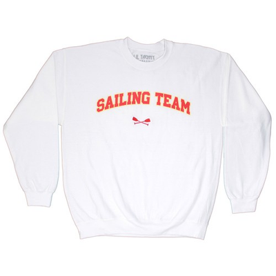 #ad Men#x27;s Lil Yachty Sailing Team Sweatshirt Small White $39.11