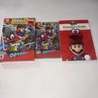 Super Mario Odyssey Game + Bonus Traveler's Guide Nintendo Switch Big Box