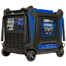DuroMax XP16,000iH 16000W Dual Fuel Portable Inverter Generator - Quiet, Low THD