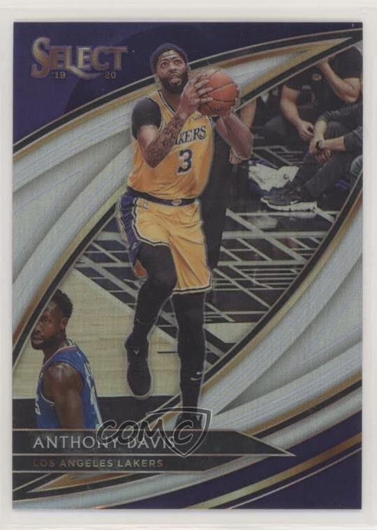 2019-20 Panini Select Courtside Silver Prizm Anthony Davis #230 4f5