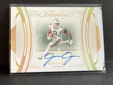 🔥2024 Panini Flawless Josh Jacobs Autograph /25 #FF-JJS Packers🔥