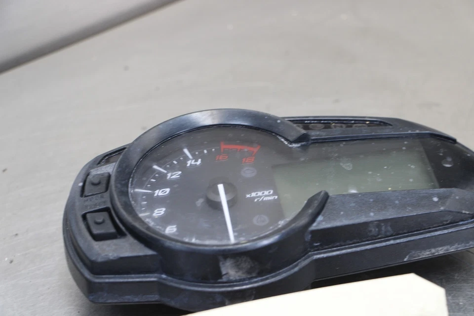 13-18 KAWASAKI NINJA ZX6R SPEEDO TACH GAUGES DISPLAY CLUSTER SPEEDOMETER 11K Foto 2 de 4