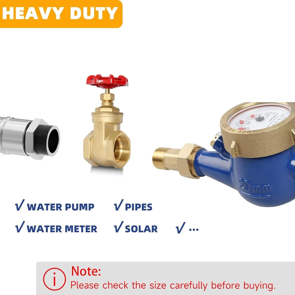 Heavy-Duty Brass NPT Gate Valve for Industrial Applications - Image 4 of 4