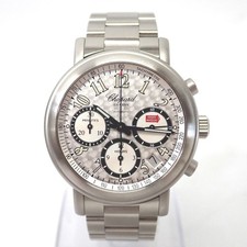 Chopard Mille Miglia Jackie IX Limited 1000 Quartz Chrono Watch 38mm Shell Dial