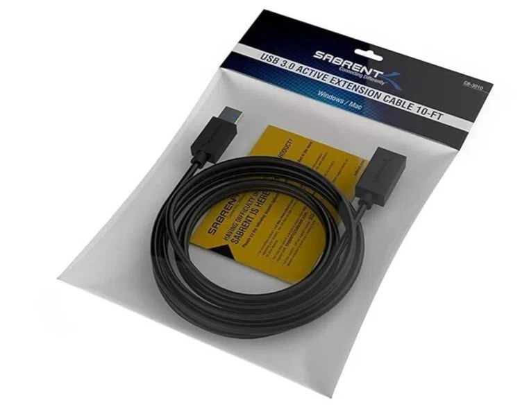 Lot of 8 Sabrent CB-3010 22AWG USB 3.0 Extension Cable A Male To A Female 10Ft - Image 4 of 4