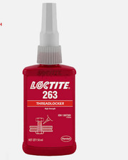 Loctite 263 Threadlocker 50ml Red   Permanent High Strength Locking Adhesive USA
