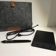 HUION H420 USB Graphics Drawing Tablet Board Kit - TABLET, CABLE, PEN, CASE