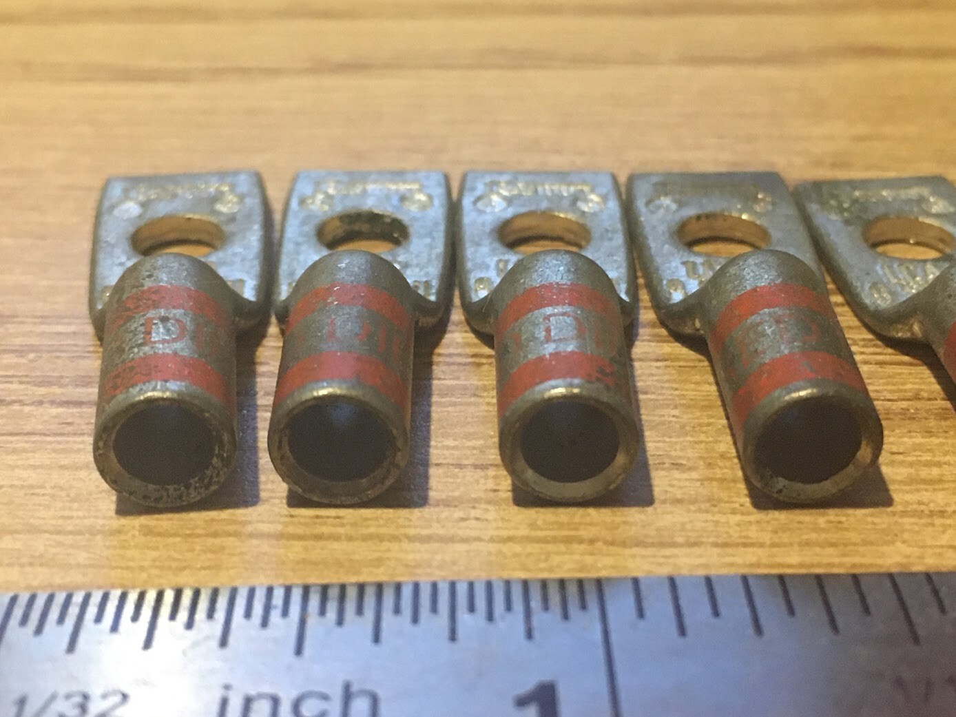 Lot of 10 Panduit LCA8-10L 1 Hole Compression Lug 8 AWG #10 Stud | eBay