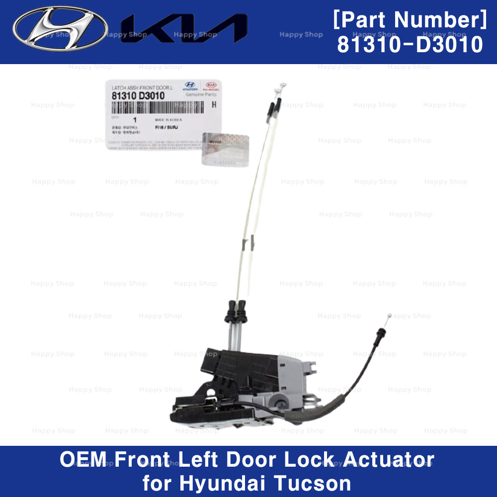 81310D3010 Genuine Front Door Lock Latch Actuator Left for Hyundai