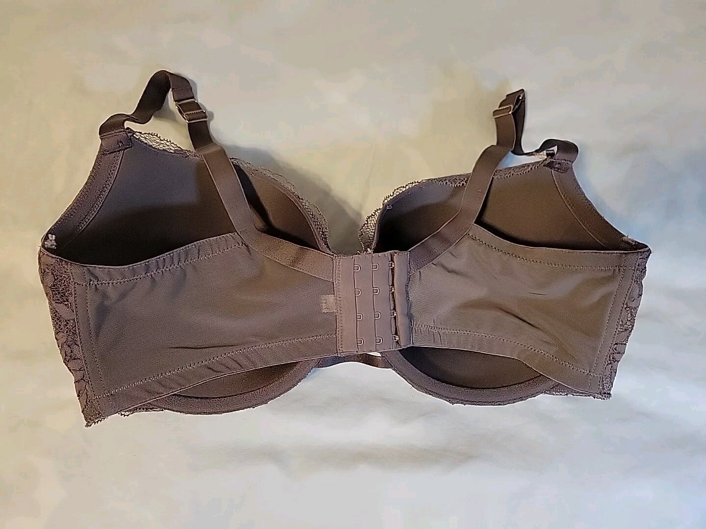 Cacique Boost Lace Bra size 40DDD 40F Gray… Gem