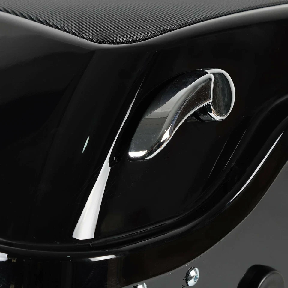 5" Stretched Hard Saddle Bags 6x9" Speaker Lid Fit For Harley Street Glide 14-24 - Imagem 4 de 4