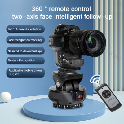 YT-1200 AI Tracking 360° Auto Motorized Rotating Panoramic Head Remote Control 