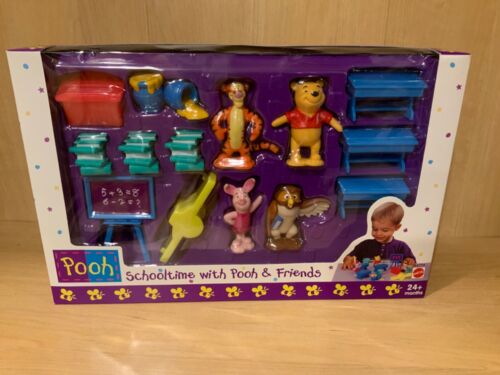 NEW Disney Winnie The Pooh Schooltime with Pooh & Friends Playset No. 66774 NIB - Picture 1 of 4